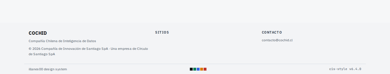 footer datos