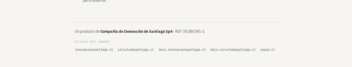 footer firmas
