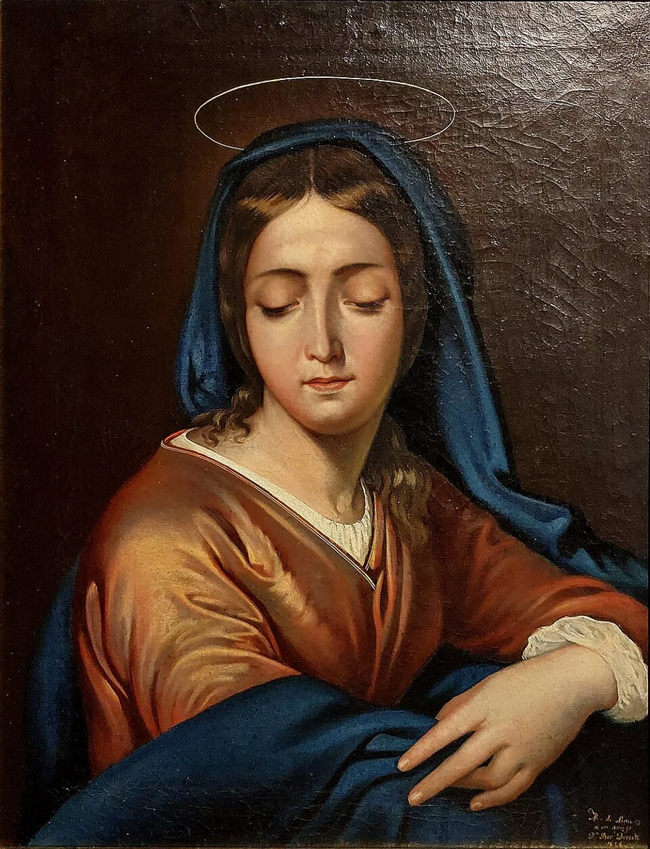 Purísima, pintura de Manuel Ponce de León y Falcón
